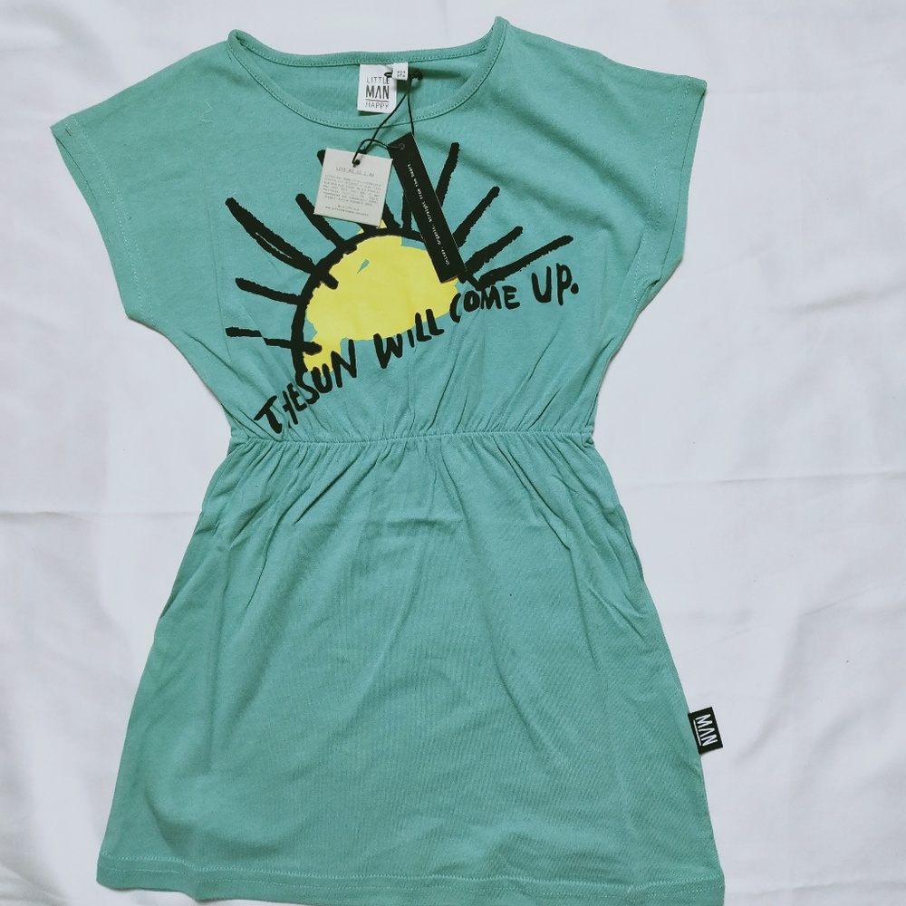 LITTLE MAN HAPPPY GREEN SUN DRESS